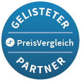 Gelisteter Partner bei PreisVergleich.eu